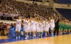 Equipos de baloncesto surcoreanos juegan amistosos en Corea del Norte