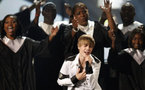 Justin Bieber gana premio al artista del año en los American Music Awards