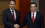 Viceprimer ministro chino apoya la economía española y promete comprar deuda
