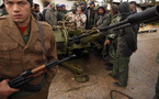 En la carretera de Trípoli a Misrata, los combates prosiguen