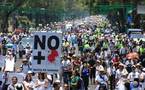 México: más de 85.000 personas marchan en silencio contra violencia por narcotráfico