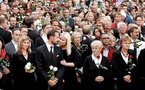 Ante el horror de los ataques, Noruega promete "más tolerancia"