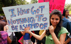 Cientos de mujeres toman Delhi en inédita marcha contra la violencia sexual