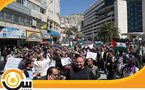 Manifestaciones de apoyo a prisioneros palestinos en Israel