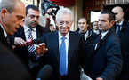Monti, próximo jefe de gobierno, convencido de que Italia superará la crisis