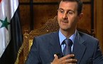 Al Asad afirma que no ordenó matar manifestantes opositores en Siria