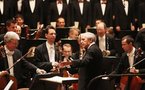 Compositor Pierre Boulez ofreció concierto bajo pirámide del Louvre