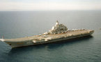Una flota rusa atraca en la base naval de Tartus, en Siria (agencia Sana)