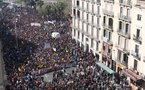 Estudiantes y sindicatos se manifiestan en España contra la austeridad