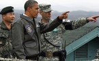 Obama visita la frontera de Corea del Sur con el Norte