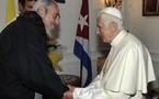 El Papa habla con Fidel Castro y pide más libertad religiosa