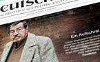 Manifestantes alemanes por la paz apoyan a Gunter Grass