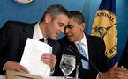 George Clooney, el activista en jefe del presidente Obama