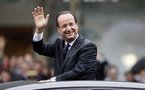 Hollande asume presidencia de Francia proponiendo una "nueva vía" en Europa