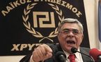 Jefe neonazi presente en Parlamento griego niega genocidio judío