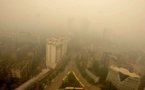 Inquietud en una ciudad china envuelta en una espesa nube amarillenta