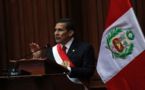 Humala promete superar conflictos sociales y reducir la pobreza en Perú