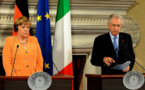 París, Roma y Berlín harán todo "para proteger a la zona euro"