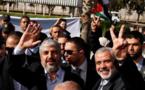 Visita histórica a Gaza del jefe de Hamas en el exilio
