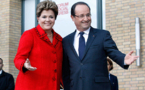 Hollande y Rousseff resaltan acuerdo frente a crisis y proponen nueva gobernanza mundial