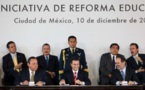 México: sindicato de educación sorprende apoyando reforma de Peña Nieto
