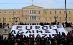 Manifestación europea en Atenas contra neonazismo