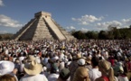 Con el "fuego nuevo", miles de personas celebran nueva era maya en México