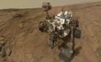 El robot Curiosity toma su primera muestra de una roca marciana