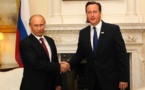 Cameron y Putin hablaron sobre la guerra civil en Siria