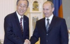 Ban Ki-Moon y Rusia piden una conferencia internacional sobre Siria "cuanto antes"