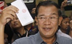 El partido gobernante proclama su victoria en las elecciones en Camboya