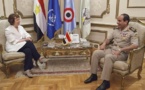 Ashton se reunió con presidente depuesto Mursi poco antes de nuevas manifestaciones