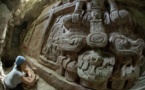 Descubren espectacular friso maya de 1.400 años en Guatemala