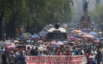 Miles de maestros bloquearon por horas accesos a aeropuerto de Ciudad de México