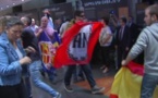 Siete detenidos por un ataque a un centro catalán en Madrid
