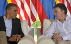 Obama y Santos estrechan alianza de EEUU y Colombia en Washington