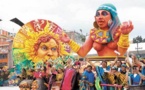 La ciudad colombiana de Pasto celebra carnaval pagano de Negros y Blancos