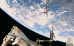 La Estación Espacial Internacional recibe a la cápsula Cygnus