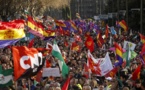 Gigantesca marcha en Madrid contra la austeridad termina con altercados