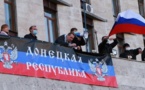 Activistas ucranianos prorrusos proclaman la independencia de Donetsk