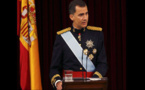 Felipe VI aboga por una monarquía "íntegra" y una España unida