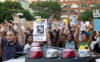 Miles de manifestantes en Nueva York luego de la muerte de un padre de familia negro