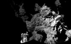 Philae rebotó en el cometa y quedó atrapado en desnivel con poca luz