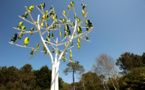 "El árbol de viento", un aerogenerador para utilizar la mínima brizna de aire