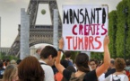 De París a Santiago, miles de manifestantes marchan contra Monsanto