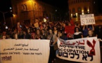 Manifestación en Jerusalén contra los 48 años de ocupación israelí