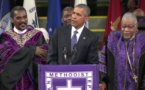 Obama rinde vibrante homenaje al pastor negro abatido en la masacre de Charleston