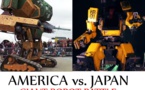 Duelo de titanes entre robots de Japón y EEUU