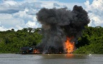 "La playa" crece en la Amazonia de Colombia por la minería ilegal