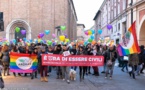 Manifestaciones por la unión civil para las parejas en toda Italia